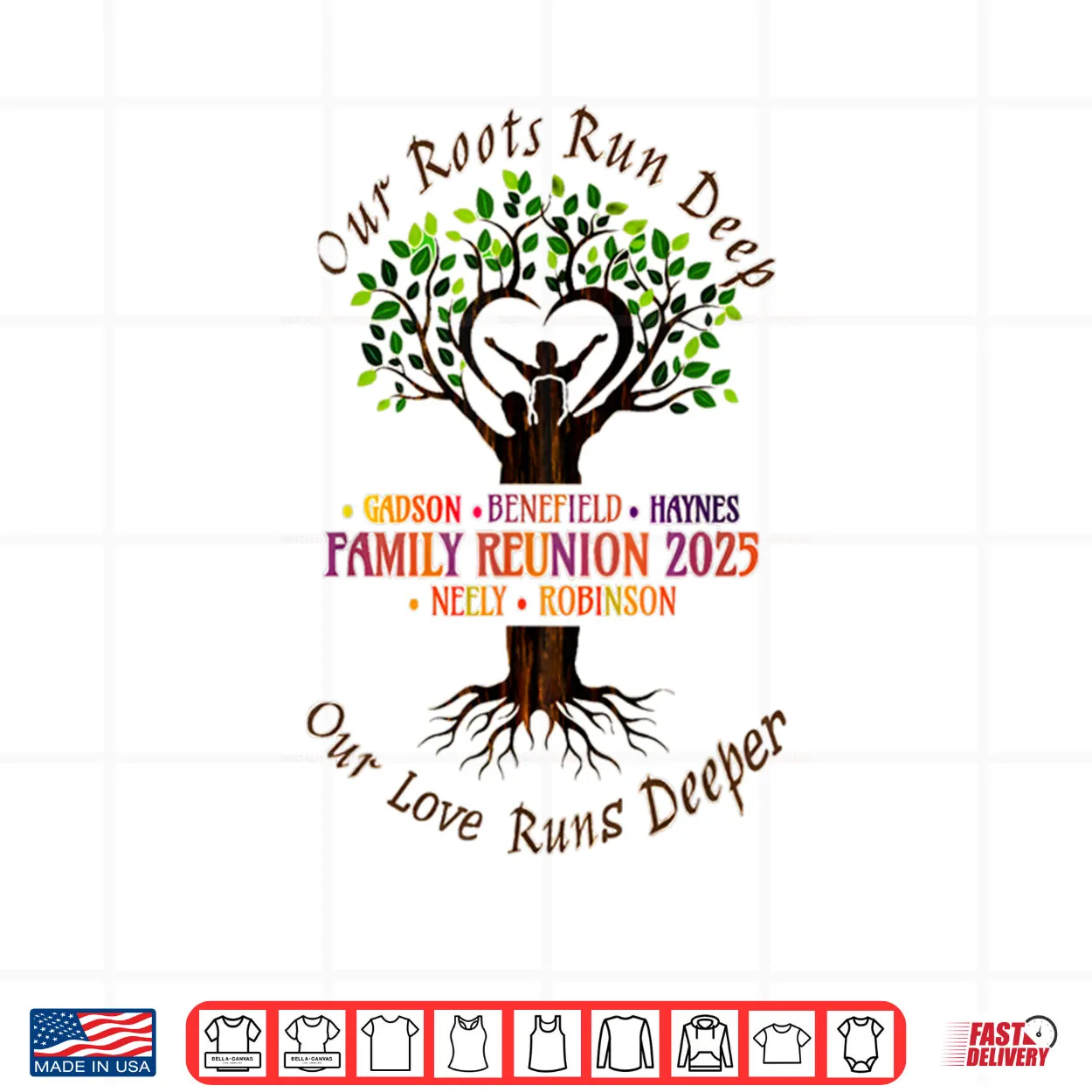 Our Love Runs Deeper Family Reunion Shirt Our Love Runs Deeper Family Reunion Shirt