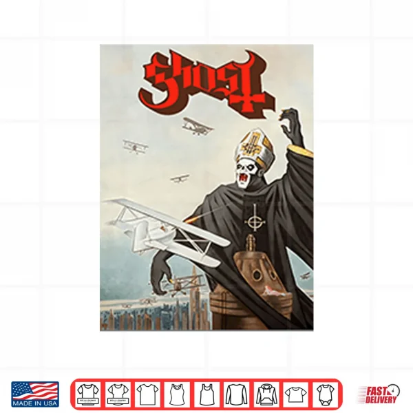 Design Papa Emeritus Ghost Majesty Shirt