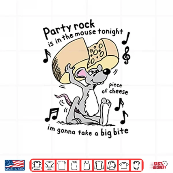 Design Party Rock Is In The Mouse Tonight Shirt