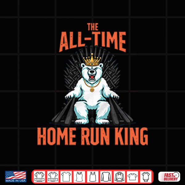 Pete Alonso Mets Polar Bear Home Run King Shirt 3 Design Pete Alonso Mets Polar Bear Home Run King Shirt