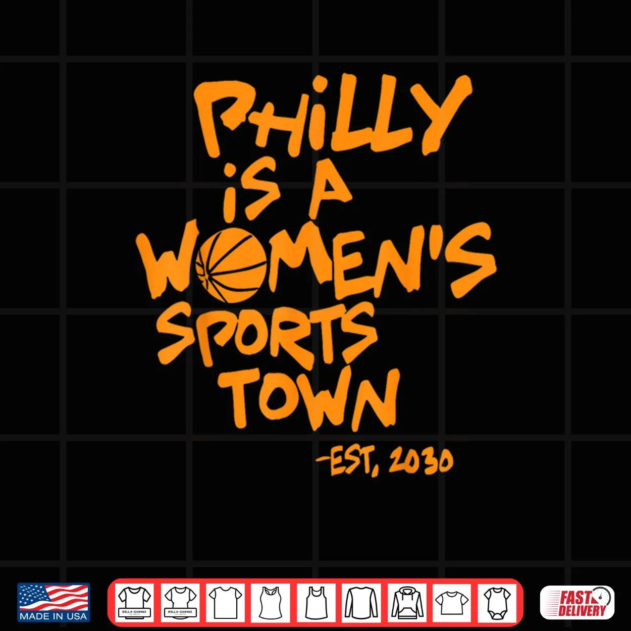 Philly is A Women’s Sports Town Est 2030 Shirt Philly is A Women’s Sports Town Est 2030 Shirt