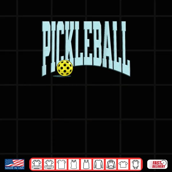 Design Pickleball Retro Style Shirt