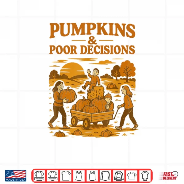 Design Pumpkin Season Graphic Shirt