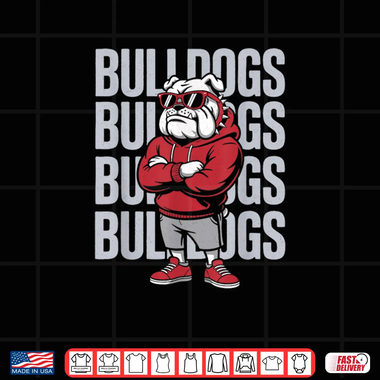 Retro Bulldogs Shirt Retro Bulldogs Shirt