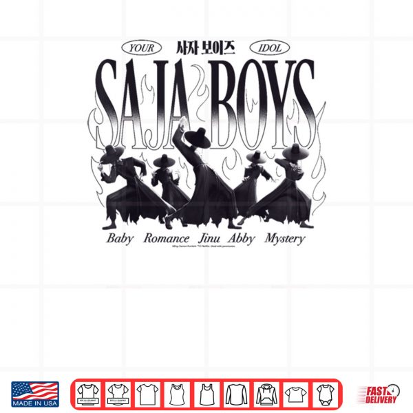 Design Saja Boys Your Idol Demon Forms Shirt