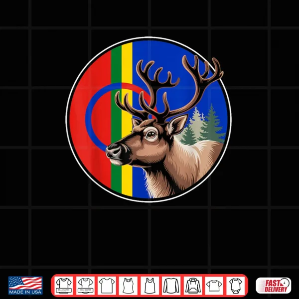 Design Sami People Flag Sapmi Shirt