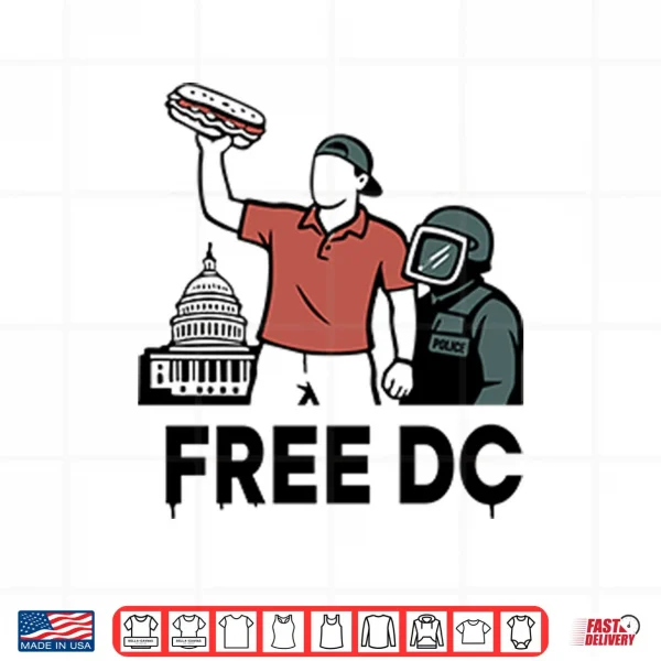 Design Sean Charles Dunn Sandwich Guy Free DC Battle Shirt