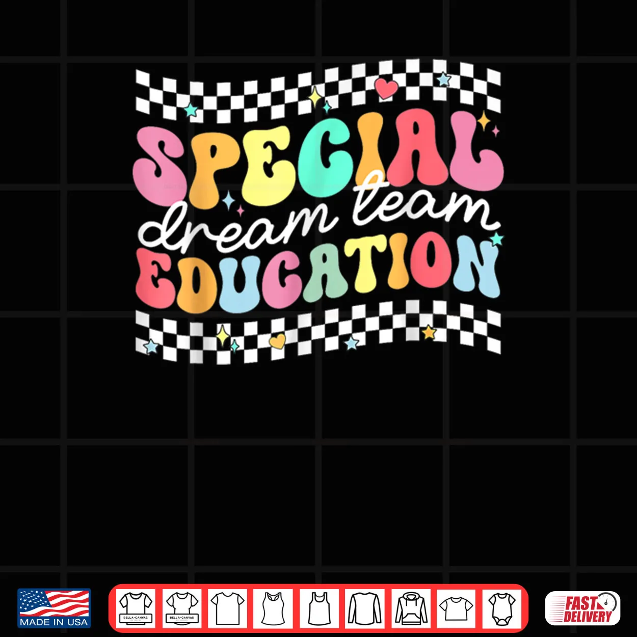 Special Education Squad Dream Team SPED Teacher Shirt Special Education Squad Dream Team SPED Teacher Shirt