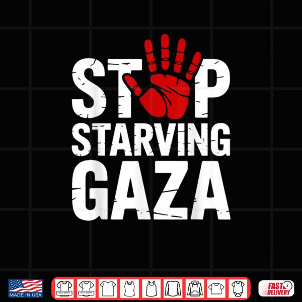 Design Stop Starving Gaza Save Children Shirt