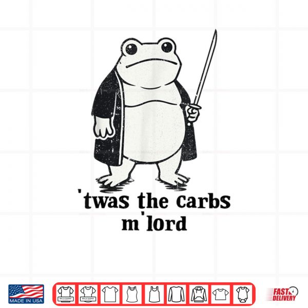 TWAS The Carbs M Lord Medieval Frog Shirt 3 Design TWAS The Carbs M Lord Medieval Frog Shirt