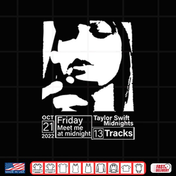 Design Taylor Swift Midnights Album Cover Shirt