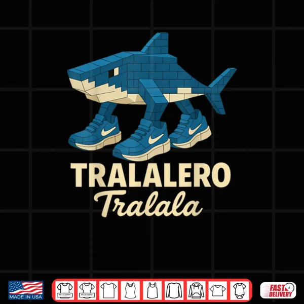 Design Tralalero Tralala Bootleg Brainrot Italian Brainrot Meme Shirt