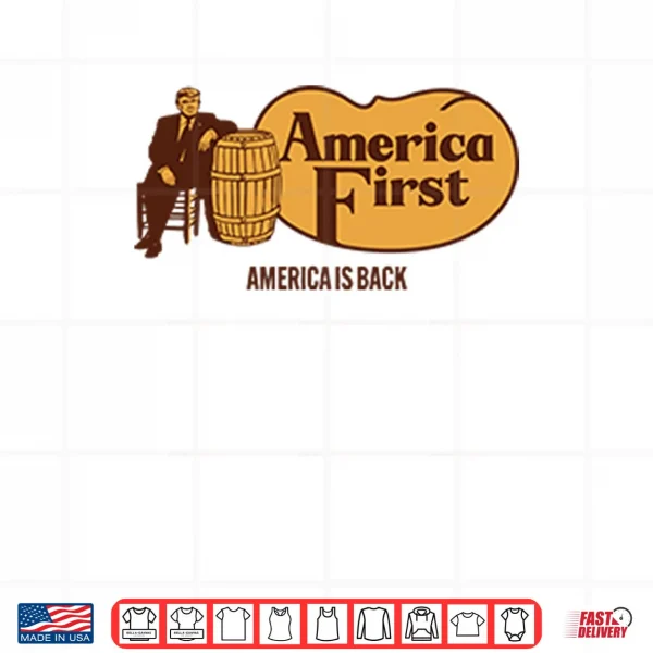 Design Trump Cracker Barrel America First America Is Back Shirt
