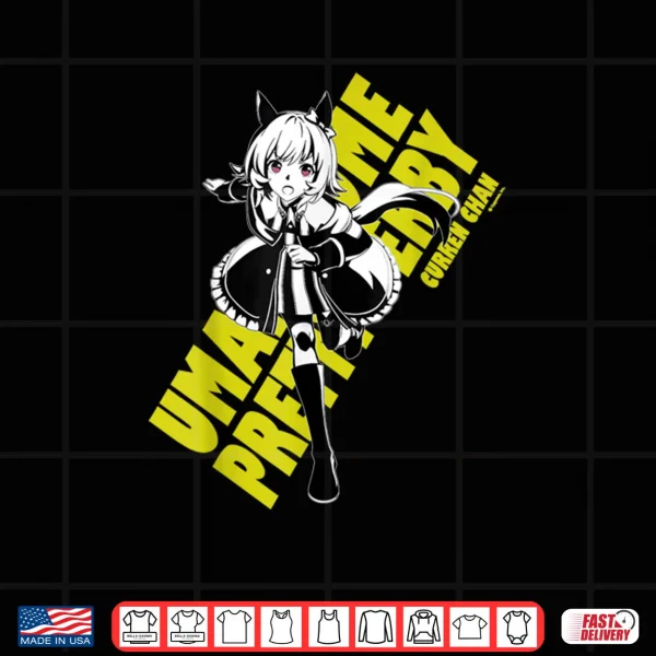 Umamusume Pretty Derby Curren CHAN Shirt 3 Design Umamusume Pretty Derby Curren CHAN Shirt