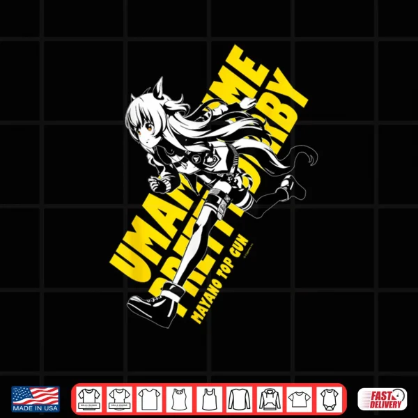 Design Umamusume Pretty Derby Mayano Top Gun Shirt