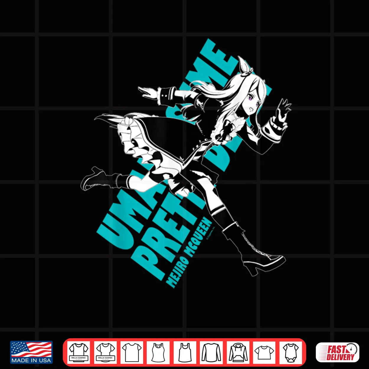 Umamusume Pretty Derby Mejiro McQueen Shirt Umamusume Pretty Derby Mejiro McQueen Shirt