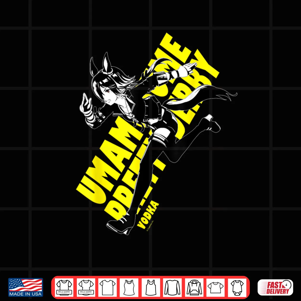 Umamusume Pretty Derby Vodka Shirt Umamusume Pretty Derby Vodka Shirt