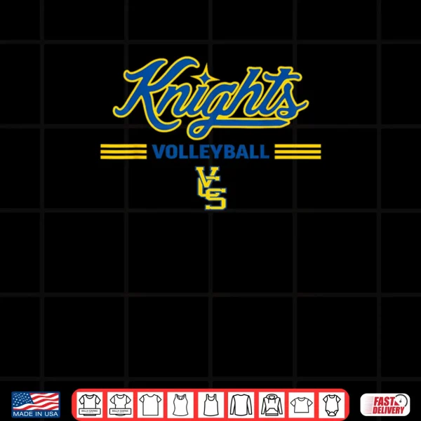 Design VCS Knights Volleyball 2025 Shirt