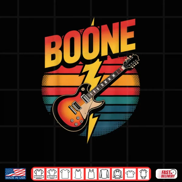 Vintage Boone Name Lover Retro Shirt 3 Design Vintage Boone Name Lover Retro Shirt