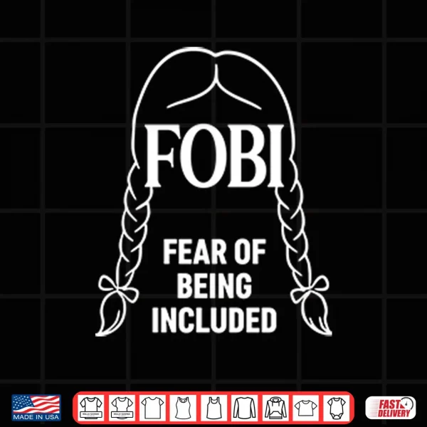 Design Wednesday Addams FOBI Fear Of Being Included Shirt