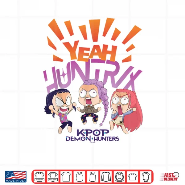 Design Yeah HUNTRIX KPop Demon Hunters Shirt