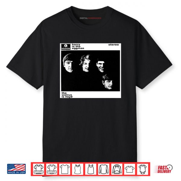 Dumb And Dumber To Jim Carrey Crew Gift Beatles Shirt