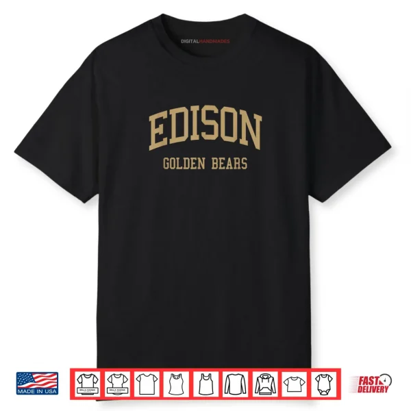 Edison High School HS San Antonio TX Retro Sports Shirt