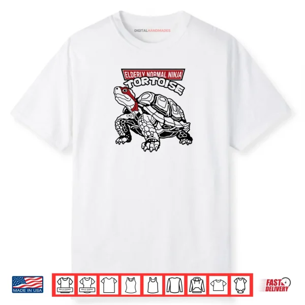 Elderly Normal Ninja Tortoise Shirt