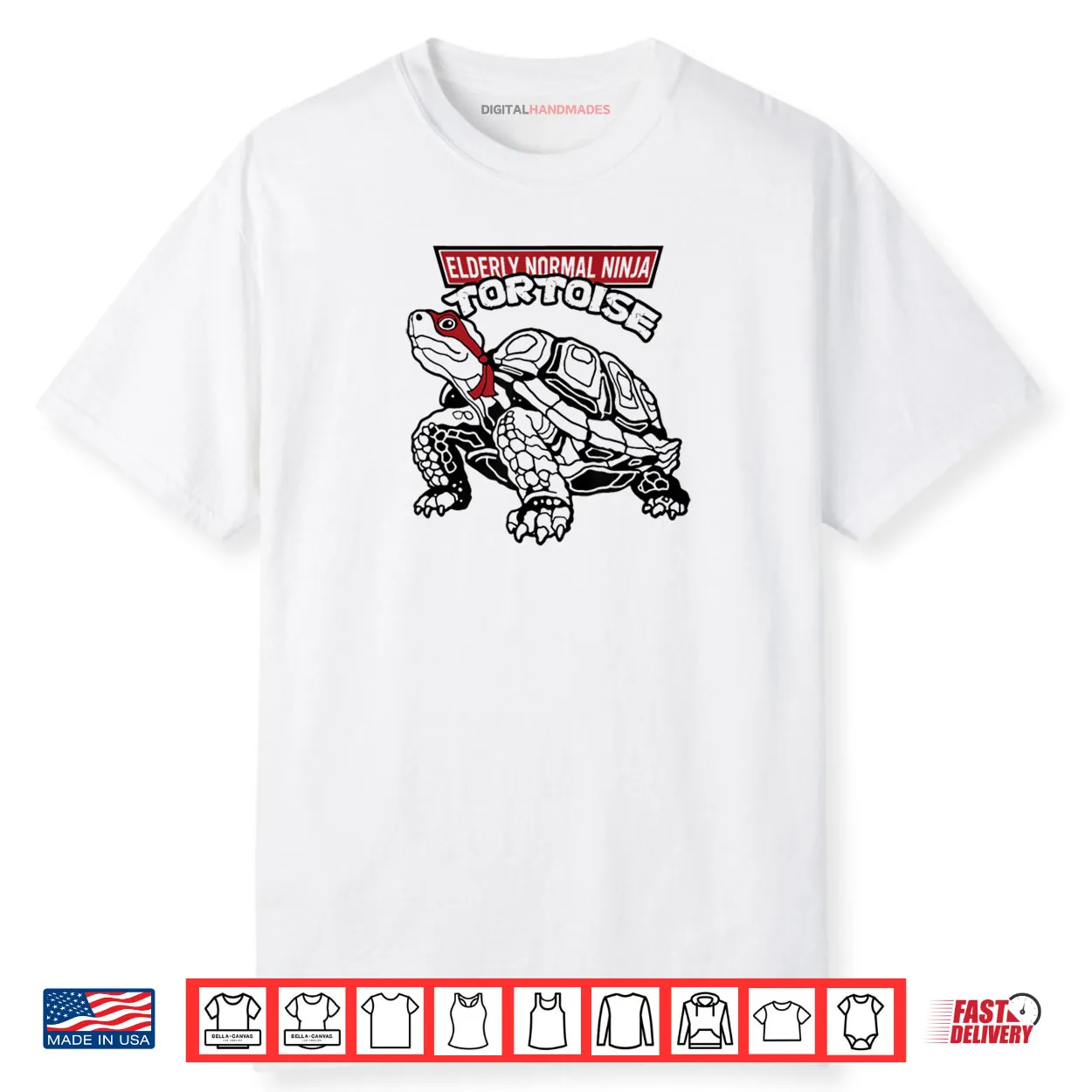 Elderly Normal Ninja Tortoise Shirt Elderly Normal Ninja Tortoise Shirt