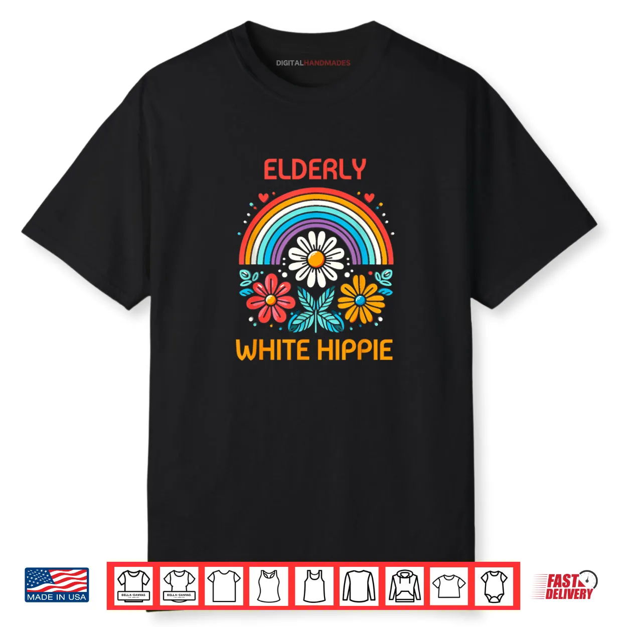 Elderly White Hippie Trending Funny Saying Shirt Elderly White Hippie Trending Funny Saying Shirt