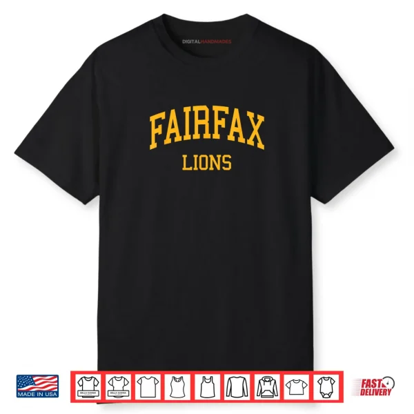 Fairfax High School HS Los Angeles CA Retro Sports Shirt