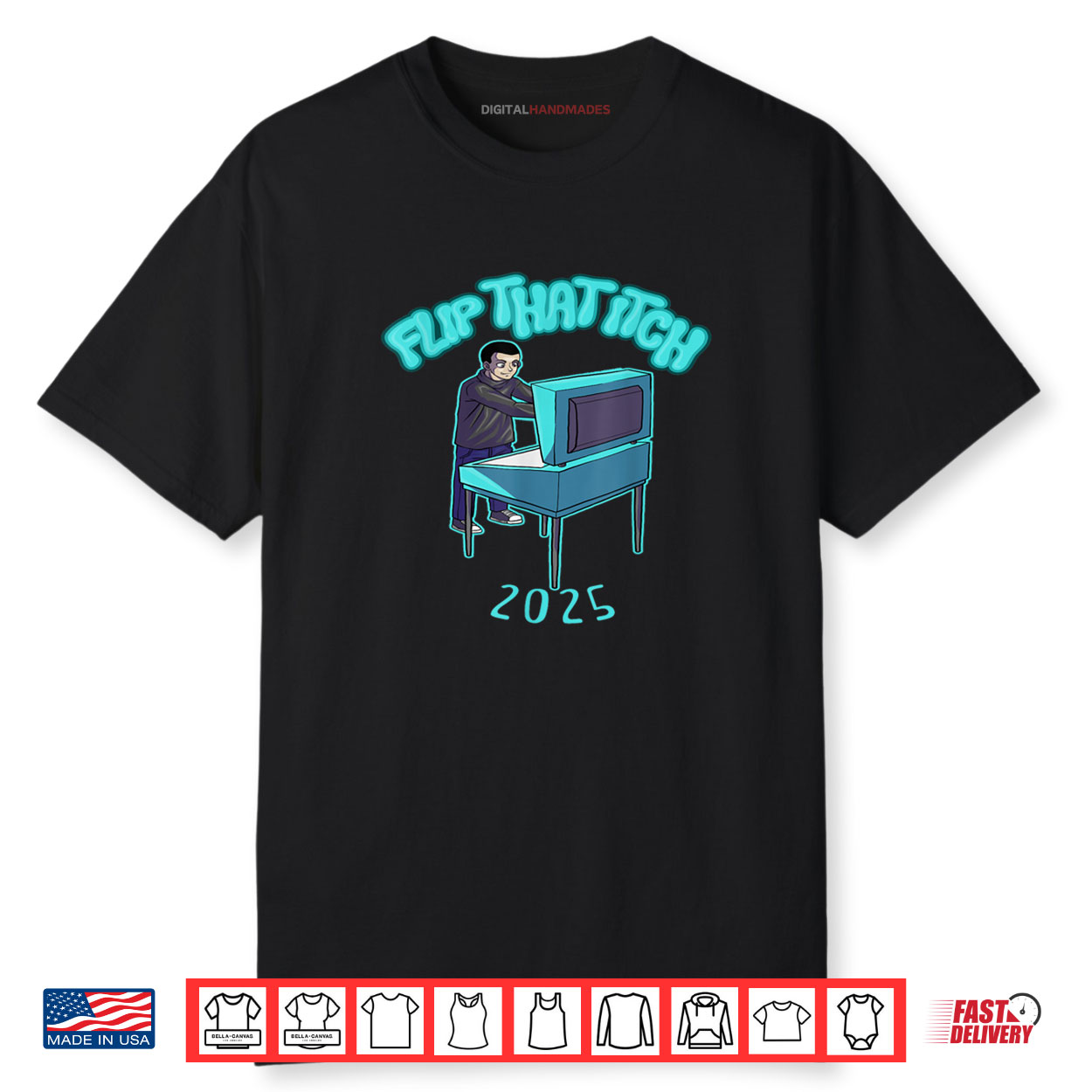 Flip That Itch 2025 Shirt Flip That Itch 2025 Shirt