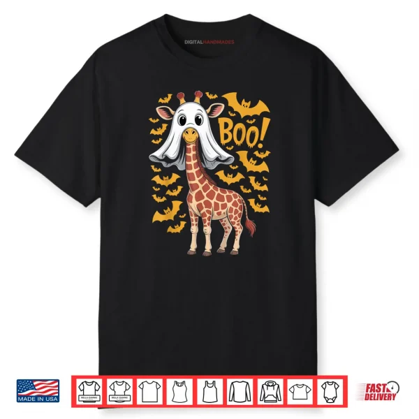 Giraffe Boo Halloween Costume Shirt