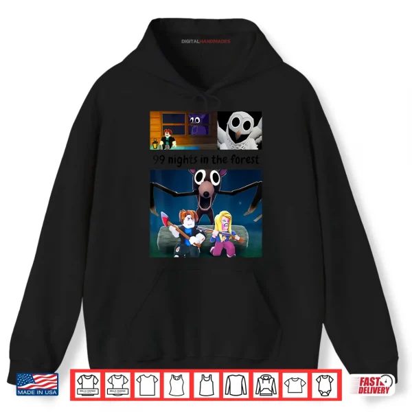99 Nights in The Forest Fan Merch Shirt 2 Hoodie 99 Nights in The Forest Fan Merch Shirt
