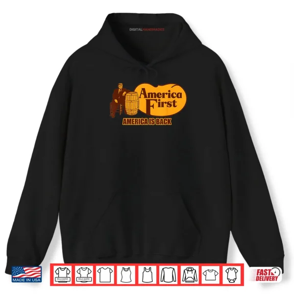 Hoodie America First Barrel Shirt