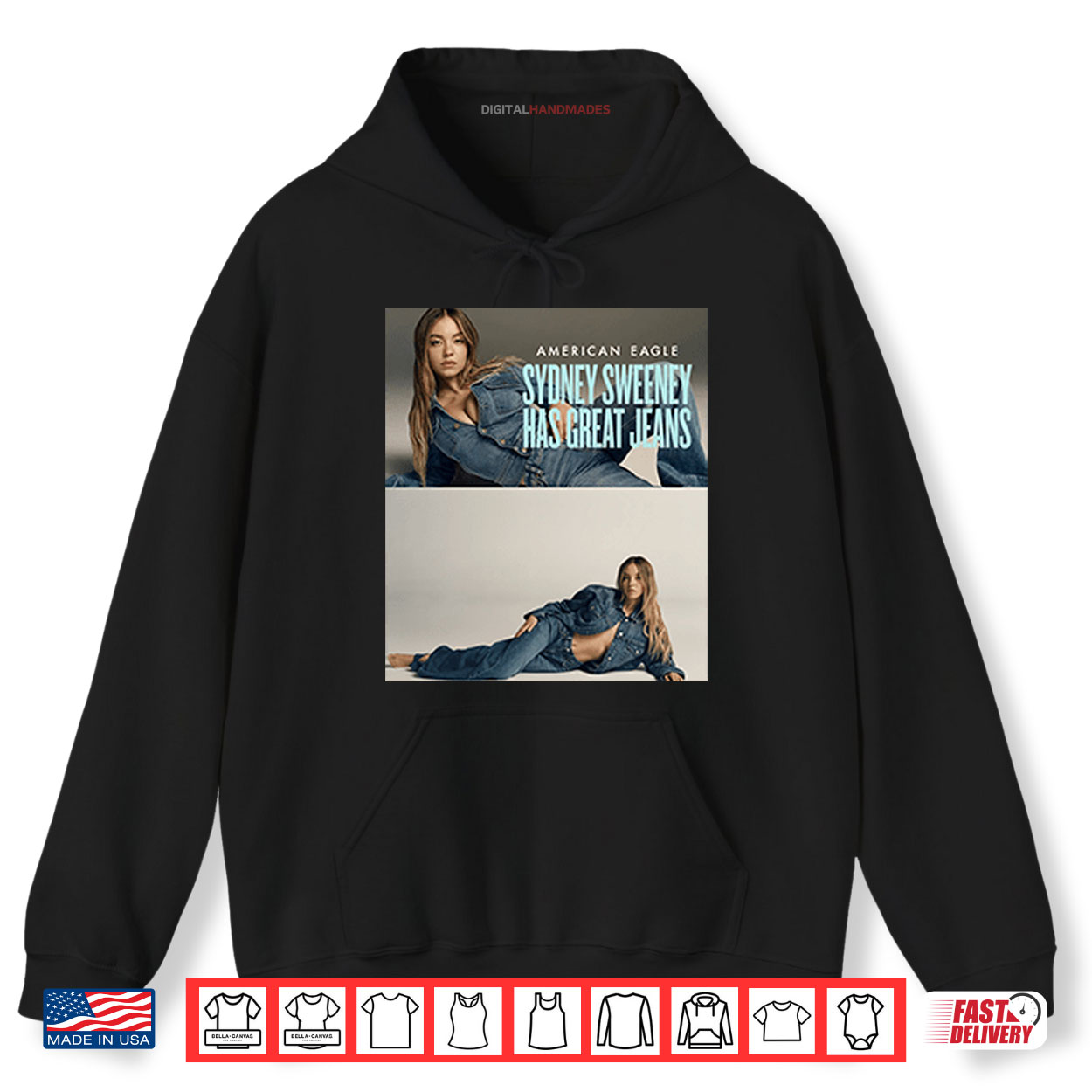 American Eagle Sydney Sweeney Has Great Jeans Shirt American Eagle Sydney Sweeney Has Great Jeans Shirt