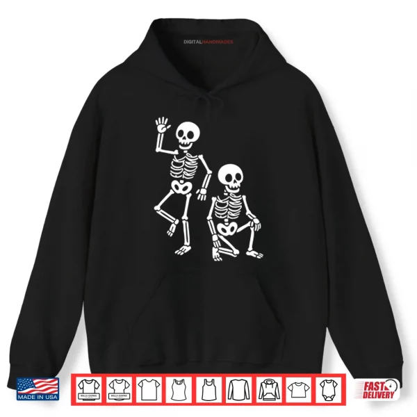 Hoodie Anti Trump Halloween Skeleton Shirt