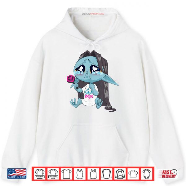Hoodie Chibi Crying Saja Boys Demon Fan Shirt