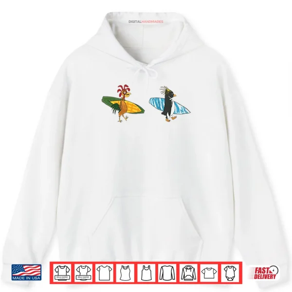 Hoodie Cody Maverick Chicken Joe Surfs Up Shirt