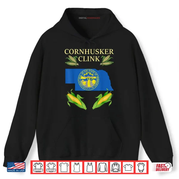 Hoodie Cornhusker Clink Nebraska USA Politics Shirt