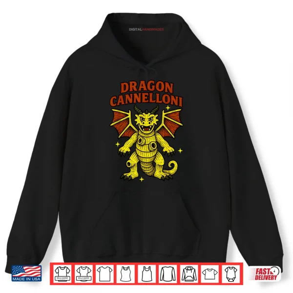 Dragon Cannelloni Funny Italian Brainrot Pasta Kids Meme Shirt 2 Hoodie Dragon Cannelloni Funny Italian Brainrot Pasta Kids Meme Shirt