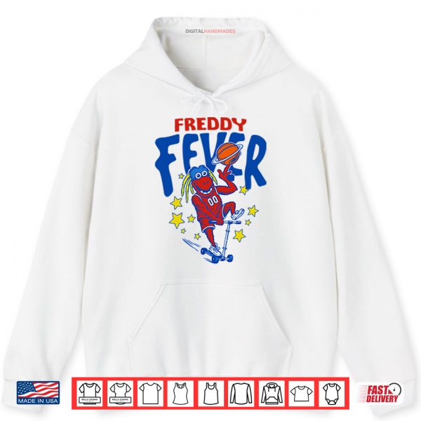 Hoodie Freddy Fever Mascot Indiana Fever Basketball Shirt