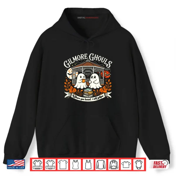 Hoodie Gilmore Cozy Ghouls Ghost Parody Halloween Fall for Gilmore Shirt