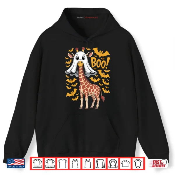 Hoodie Giraffe Boo Halloween Costume Shirt