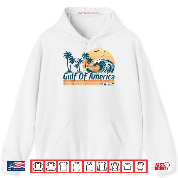 Hoodie Gulf of America Beach Coastal Vintage USA Shirt