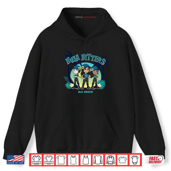 Hoodie Hula Hitters Softball Shirt