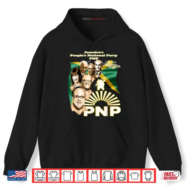 Jamaica's People's National Party PNP Supporter Novelty Shirt 2 Hoodie Jamaicas Peoples National Party PNP Supporter Novelty Shirt