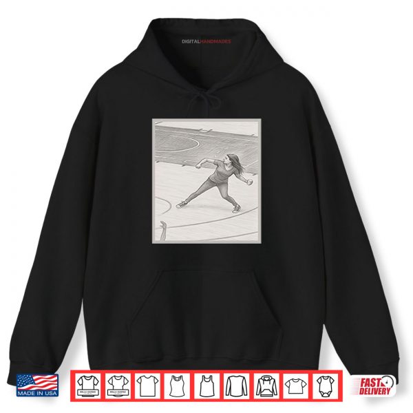 Kelsey Plum Throwing Shirt 2 Hoodie Kelsey Plum Throwing Shirt