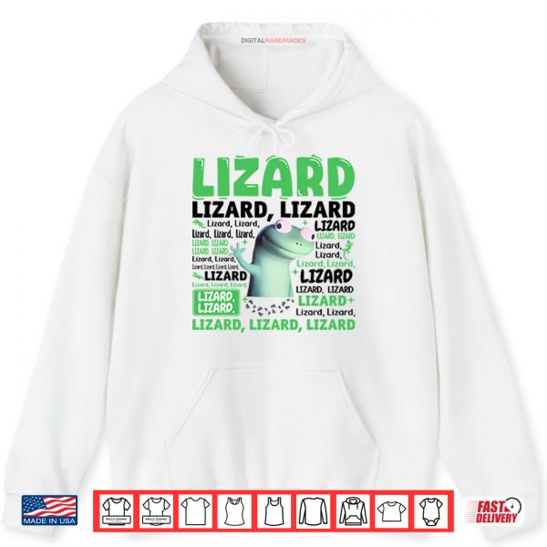 Hoodie Lizard Lizard Lizard Meme Shirt