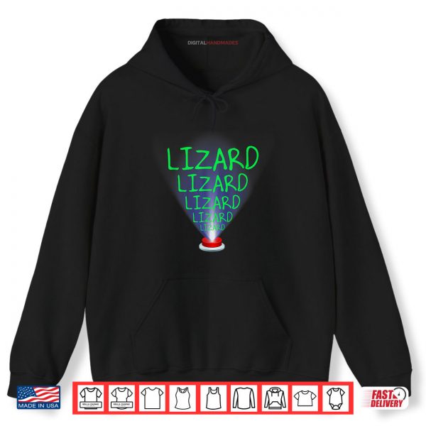 Hoodie Lizard Trending Meme Shirt